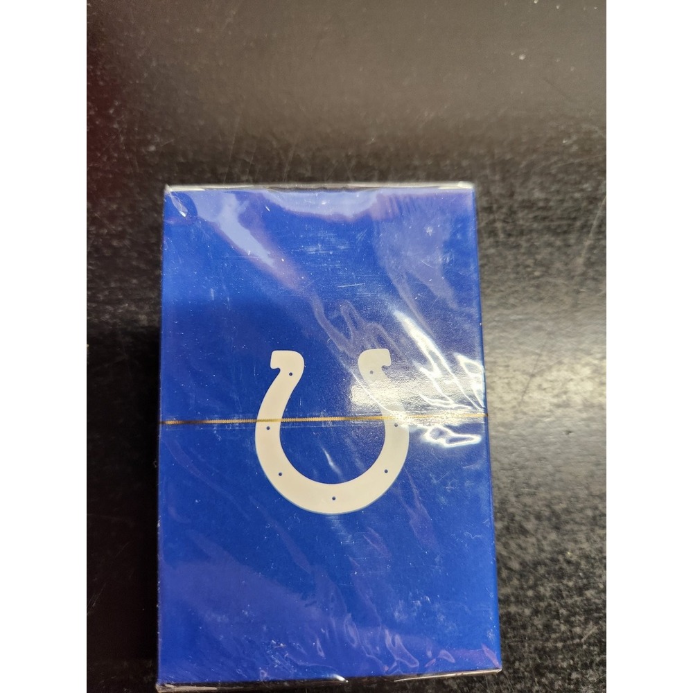 Indianapolis Colts NFL Playing Cards Deck Factory Sealed Blue White Logo